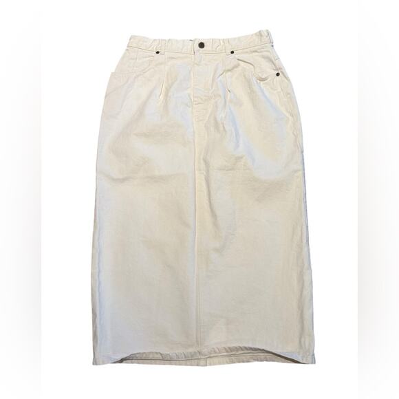 Willow Dresses & Skirts - Vintage Willowbend Women’s Size 16 (32 x 34)Cream Long Pencil Skirt Made in USA